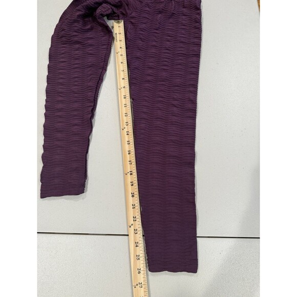 Booty by Brabants Textured Leggings Womens One Size Fits Most Athletic Travel - Picture 5 of 6